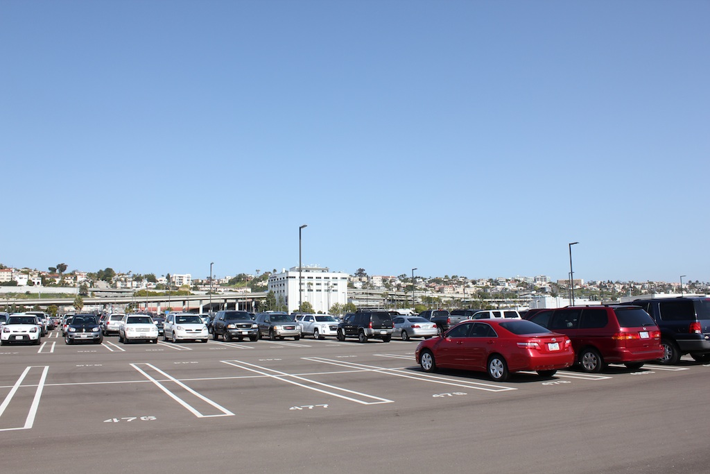 LAX Parking Lot C at Los Angeles International Airport, LAX